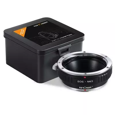 K&F Concept Lens Adapter Ring Fr Canon EOS EF Lens To M4/3 MFT Olympus Panasonic • $41.99