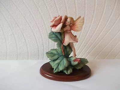 Flower Fairies - The Rose Fairy Figurine Cicely Mary Barker • £15