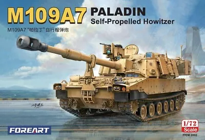 FOREART 2002 1/72 M109A7 Paladin Self-Propelled Howitzer • $18.98