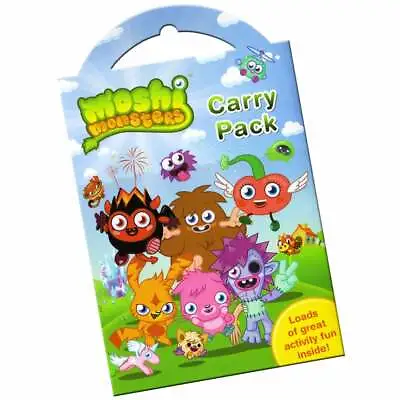 £2.79 • Buy Moshi Monsters Carry Pack - Height Chart Stickers Poster Colouring Page & More