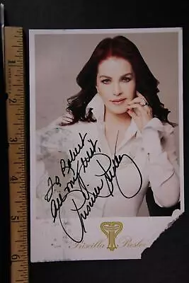 PRISCILLA PRESLEY (DALLAS~NAKED GUN) AUTOGRAPH Smaller PHOTO~ • $11