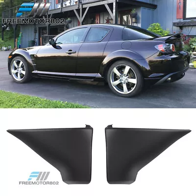 Fits 04-08 MAZDA RX8 OE Style Rear Bumper Lip Spoiler Aprons Spats Valance • $49.99