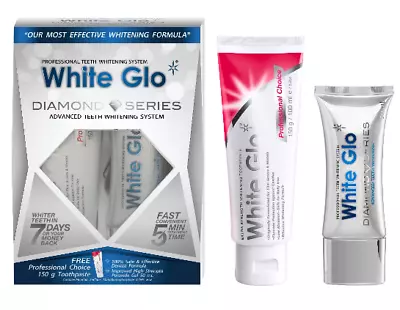 $19.99 • Buy White Glo - Diamond Series Whitening System - Best Teeth Whitening Results