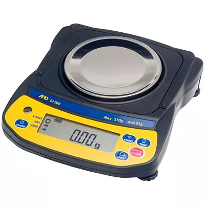 A&D EJ-200  Newton  Series Compact Balance 210 G X 0.01 G • $265.85