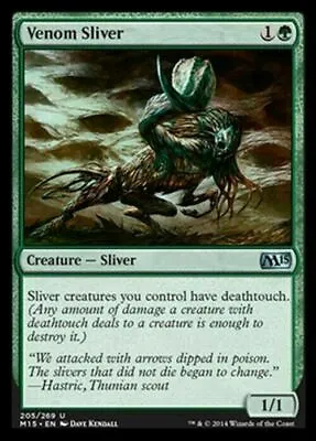 Venom Sliver ~ Magic 2015 [ Excellent ] [ Magic MTG ] • £2.48