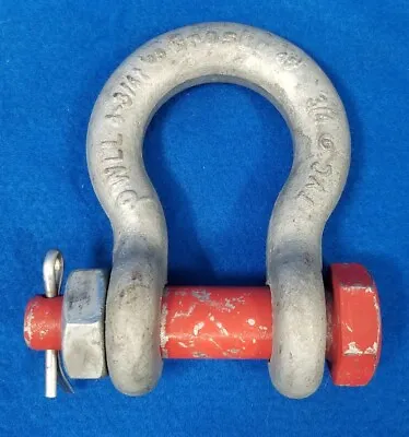 Crosby 1019524 3/4  WLL 4-3/4 Ton Bolt Type Anchor Shackle • $30