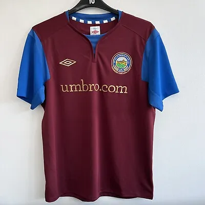 2011/2012 Linfield 125th Anniversary Away Football Shirt Umbro Thompson 200 Rare • £74.49