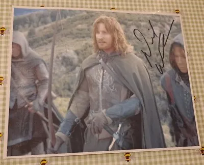 David Wenham Signed (lord Of The Rings) Laminated Autograph Print • £3.99