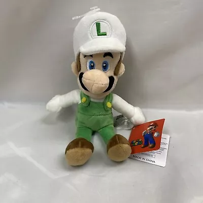 Nintendo Super Mario Fire Luigi 6  Beanie Plush • $19.95