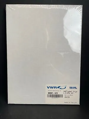 VWR Cryo Label Strips 1.5-2 Ml White 40 Pages With 85 Labels Each • $50