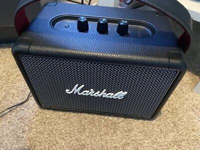 £97 • Buy Marshall Kilburn II Bluetooth Portable Speaker Black