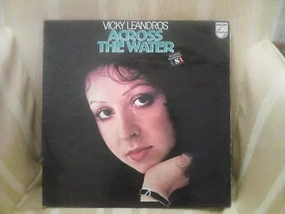VICKY LEANDROS - Across The Water - V. RARE LP!!! • $29