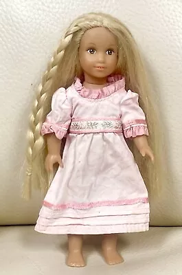 American Girl Mini Doll 6” Julie Albright Wearing Caroline Dress Vinyl Body EUC • $15.99