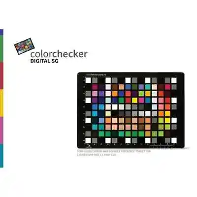 New!!! Calibrite ColorChecker Digital SG (CCDSG) • $369