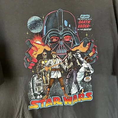 Star Wars VFifth Sun Black Tee Shirt Size X-Large • $15