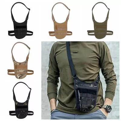 Tactical Shoulder Bag Underarm Bag Men Concealed Agent Wallet Crossbody Bag UK • £9.79