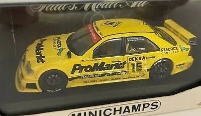 Minichamps Mercedes C180 #15 DTM 1995 Team Zakspeed ProMarkt Ommen 1/43 Z03  • $39.99