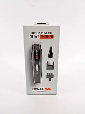 ConairMAN All-in-1 Beard & Mustache Trimmer Battery Powered  • $19.99