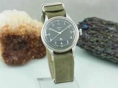 Smiths W10 Broad Arrow British Military 1968 35mm Hand Wound 60466E Vintage • $3757.39