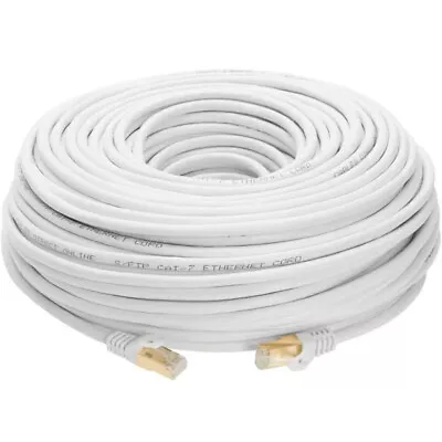 75FT CAT7 S/FTP Network Outdoor High Speed 10Gbps Shielding Ethernet Cable RJ45 • $30.99