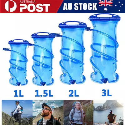 Drinking Water Bag 1L/ 1.5L/ 2L/ 3L Outdoor Cycling Water Jug Hydration Bladder • $16.87