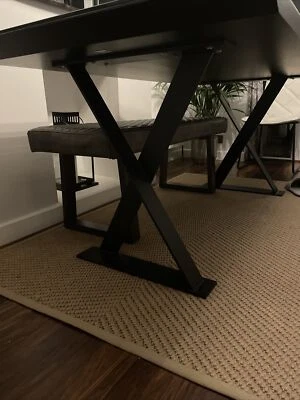 £80 • Buy Dining Table Legs Metal Heavy Duty
