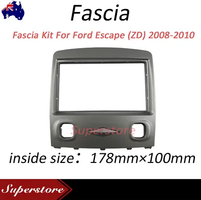 Radio Fascia Kit For Ford Escape 2008-2010 Stereo Interface Dash CD Trim • $65