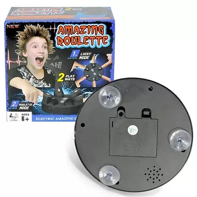 Toy Roulette Game Electric Shock Toy Heart Beat Lie Detector Polygraph Tricky • £8.99