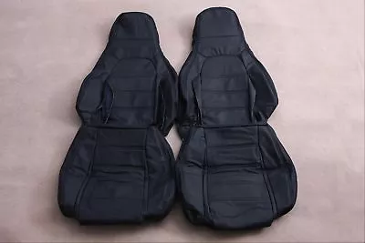 Custom Made 1989-1997 Miata NA6CE Real Leather Seat Covers Perforated Headrests • $469