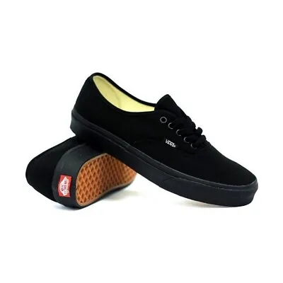 Vans Shoes Authentic Black Black New Australian Seller • $80.01