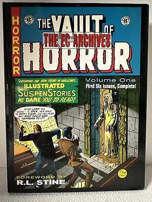 EC ARCHIVES Vault Of Horror Vol 1 | 2007 • R.L STINE Hardcover Dust Cover • $30