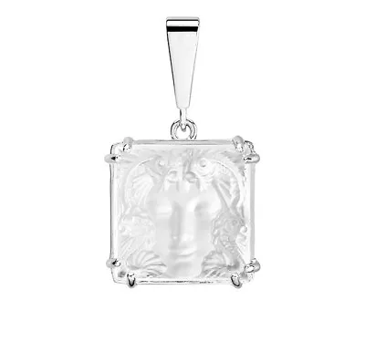 Lalique Crystal Arethuse Clear & Silver Pendant #10379400 Brand Nib Save$$ F/sh • £204.34