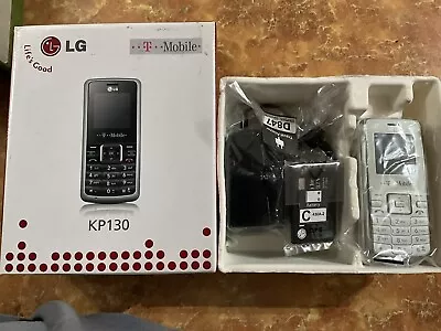 *Brand New Unused * LG KP130 Retro Mobile Phone (White) Unlocked • £24.99