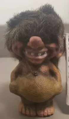 Brand New Vintage Original Nyform Troll Doll Figurine With Big Nose Norway #18 • $29.95