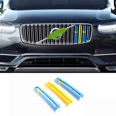 Front Center Mesh Grille Grill Cover Trim 3-Color Fit For Volvo XC90 2016-2019 • $33.83