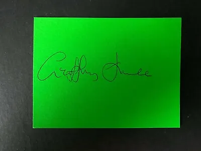 £7.50 • Buy Geoffrey Durham - Magician & Comedy Entertainer - Signed Coloured Card