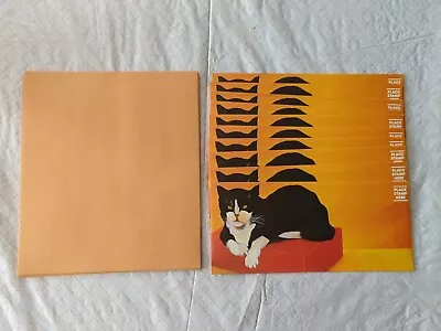 Vintage 1978 Writing Stationery 20 Sheets Orange Paper With 10 Cat Envelopes • $18