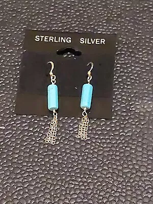 $10 • Buy Sterling Silver Turquoise Earrings