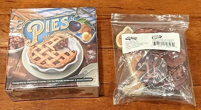 Pies Kickstarter Board Game + Wooden Meeple Upgrade Allplay Games NEW SEALED • $39