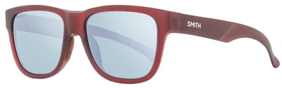 $69 • Buy Smith ChromaPop Sunglasses Lowdown Slim 2 LPAOP Matte Burgundy Polarized 51mm