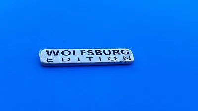 $13 • Buy Vw Jetta Cc Wolfsburg Edition Rear Side Emblem Logo Badge Symbol Used Oem A17