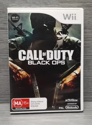 Wii Game - Call Of Duty Black OPS (Nintendo Wii) PAL Australia • $19.95