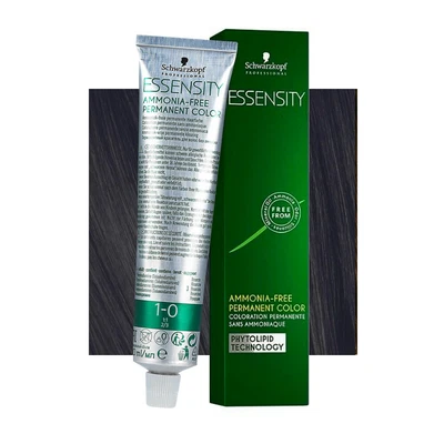 Schwarzkopf Essensity 1-0 Black 60ml- Permanent Color Without Ammonia • £17