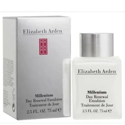 ELIZABETH ARDEN - MILLENIUM - Day Renewal Emulsion - 2.5 Oz - New In Box • $29.50