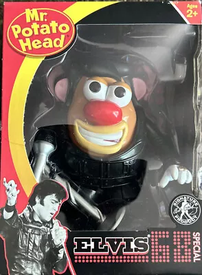 Mr. Potato Head ELVIS PRESLEY 1968 Comeback Special Edition Black Jacket Mic  • $24.95