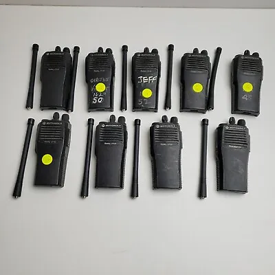 (9) Motorola Radius CP150 AAH50KCC9AA1AN VHF 2 Way Radio • $449