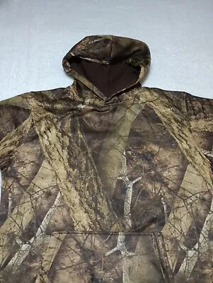 Mount’n Prairie Women's Size 2X Pullover Hoodie Green Brown Camouflage Style LFH • $22.50