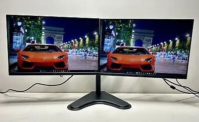 Dell UltraSharp U2414Hb 24  Widescreen HDMI LED Dual Monitors 1920x1080 + Stand • $189.99