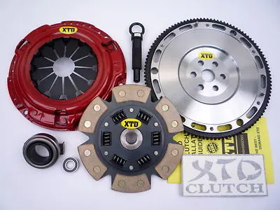 Xtd Stage 3 Clutch & Light Wt Flywheel Kit Civic D16z6 D16y7 D16y8 D17a1 D17a2 • $168.88