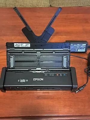 Epson WorkForce DS-320 Color Duplex Portable Document Scanner + Power Adapter • $100